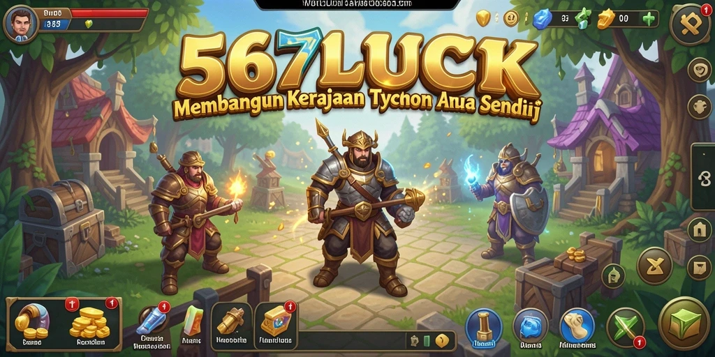 Tampilan gameplay 567LUCK yang seru dan menantang.