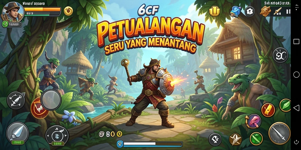 Pengalaman gameplay mendebarkan di 6CF dengan tantangan petualangan.