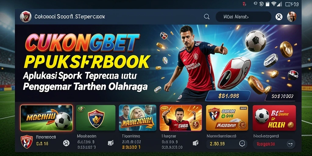 Tampilan menarik gameplay taruhan olahraga di CUKONGBET.