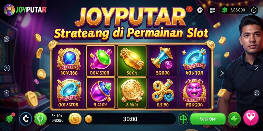 Tampilan gameplay JOYPUTAR yang menegangkan dan strategis.