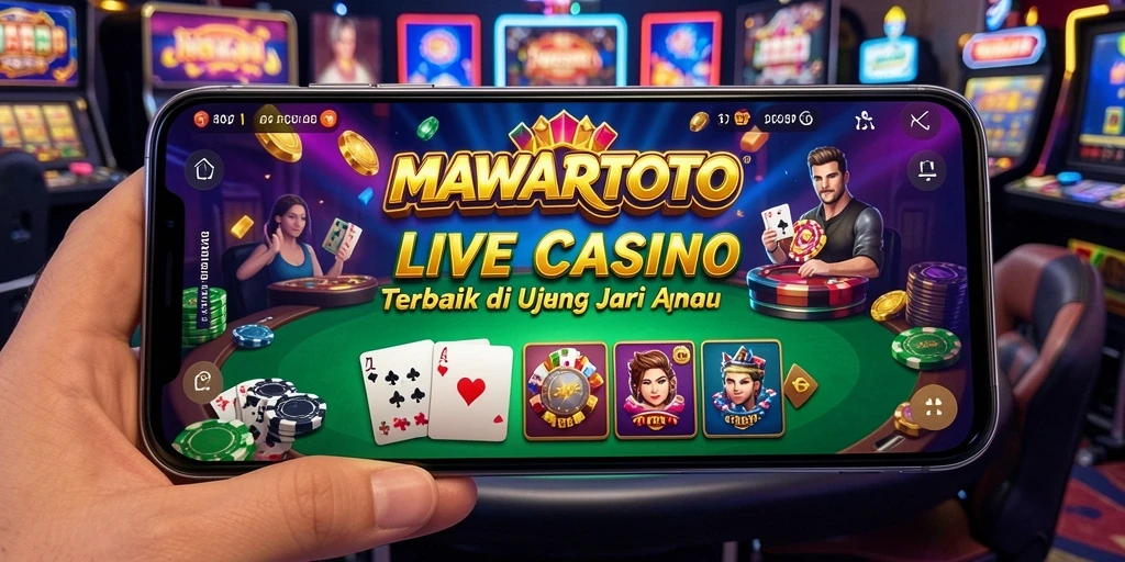 Tampilan gameplay seru di MAWARTOTO dengan dealer langsung.