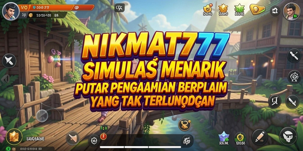 Tampilan gameplay NIKMAT777 yang menarik dan interaktif.