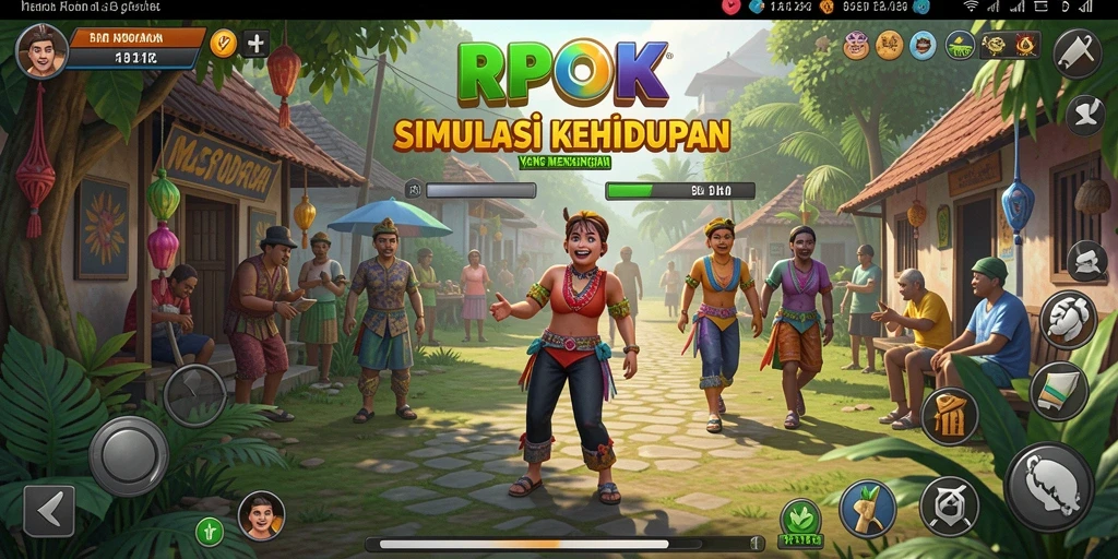 Tampilan menakjubkan gameplay simulasi di RPOK.