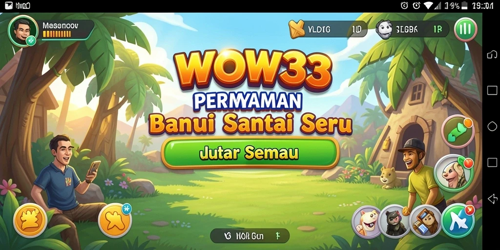 Tangkapan layar dari gameplay WOW33 yang seru dan menghibur.